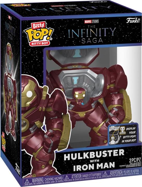 Produktbild Funko FK83645 - Bitty POP! Bots Figuren 4er-Pack Marvel- Hulkbuster 2,5 cm