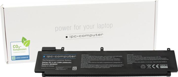 Actual product image IPC 00HW023 (3 cubicles, 2000 mAh)