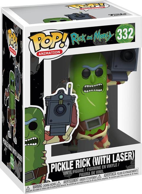Produktbild Funko POP! Rick and Morty: Pickle Rick with Laser