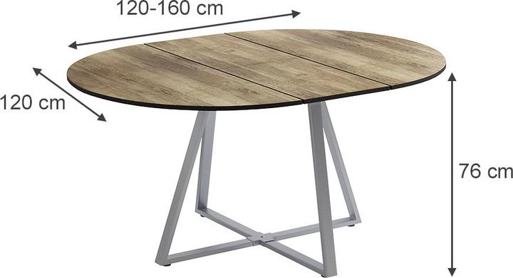 Produktbild Vicco Loyd (120 x 120 x 75.80 cm)