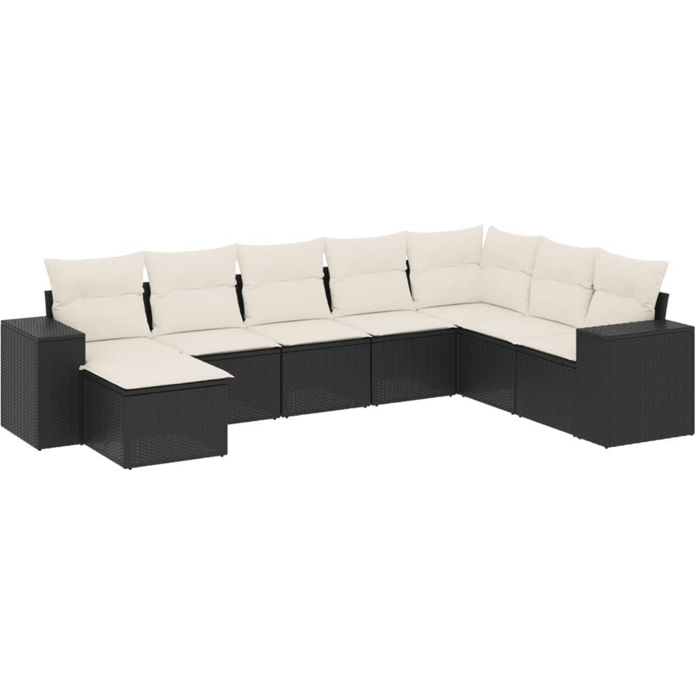 VidaXL, Gartenlounge, 10-tlg. Garten-Lounge-Set mit Kissen