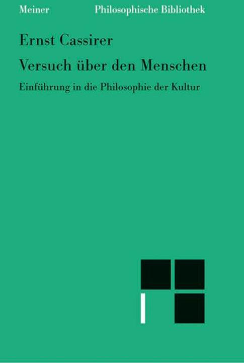 Produktbild Versuch über den Menschen (Deutsch, Ernst Cassirer, 2010)