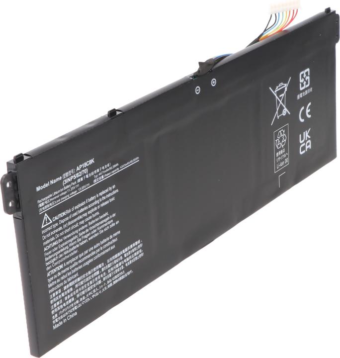 AccuCell Akku passend für Acer Aspire 5, Acer Swift 3, Acer TravelMate B1 B118, AP18C8K, 11,25V 4450mAh (4450 mAh)