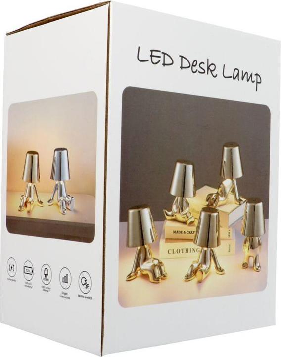 Actual product image OEM Lights for outdoor use Table lamp bedside GOLD MAN Art Deco seat (version 7) MLTL
