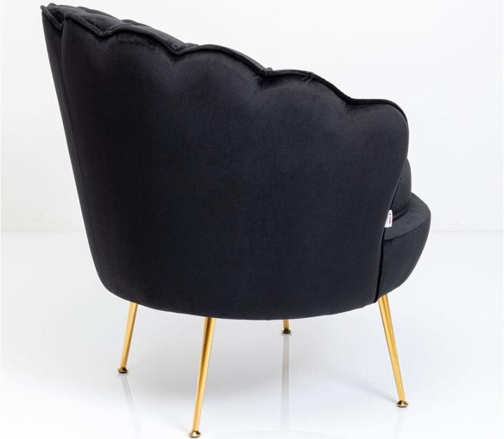 Produktbild Kare Design Sessel Water Lily Gold Schwarz
