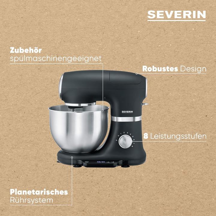 Image du produit Severin KM 3898 Robot de cuisine (1000 W)