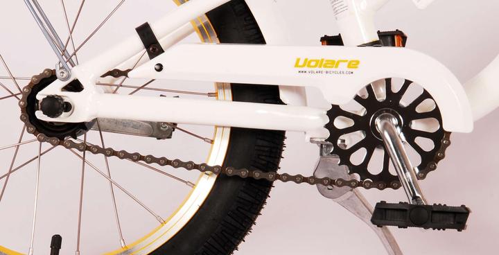 Produktbild Volare Miracle Cruiser Kinderfiets - Meisjes - 16 inch - Wit - Prime Collection (16")