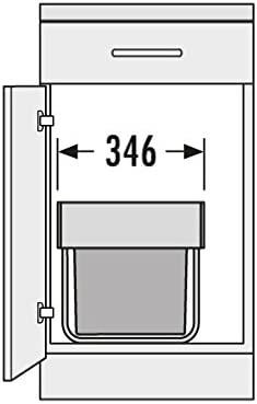 Actual product image Hailo Space saving tandem (36 l)
