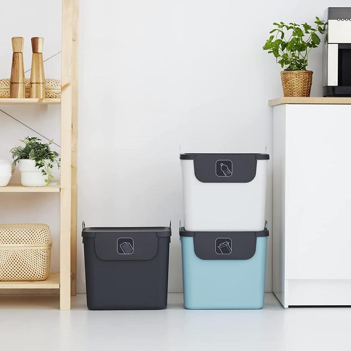 Image du produit Jive Kit de 3 poubelles de tri (30 l)
