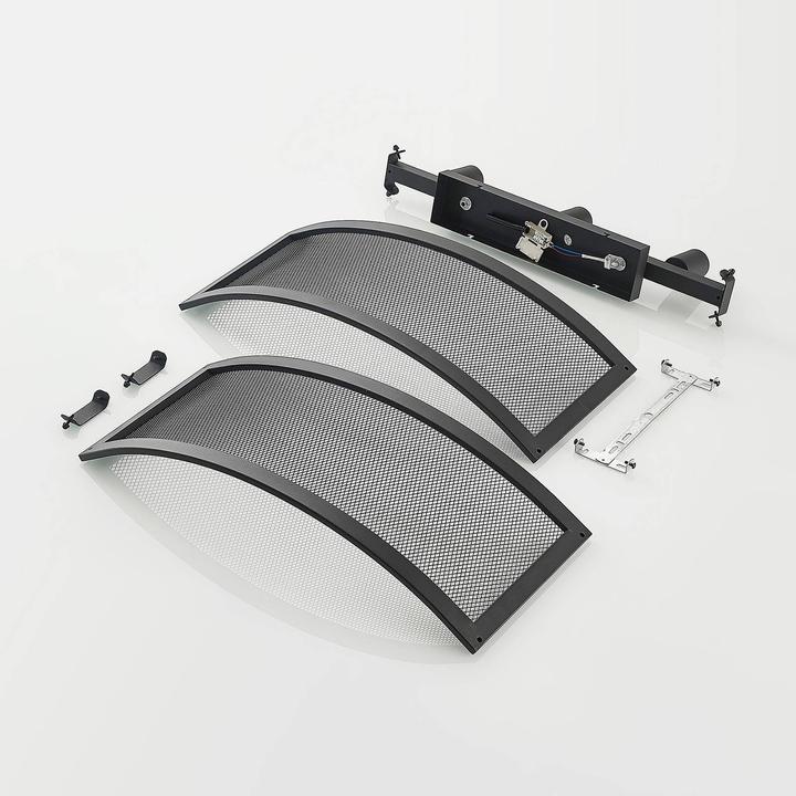 Image du produit Lindby Mizgin Plafonnier avec grille 3 feux (E27)