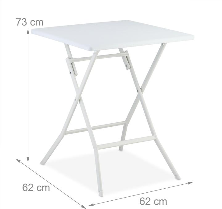 Image du produit Relaxdays Table-de-jardin (62 cm)