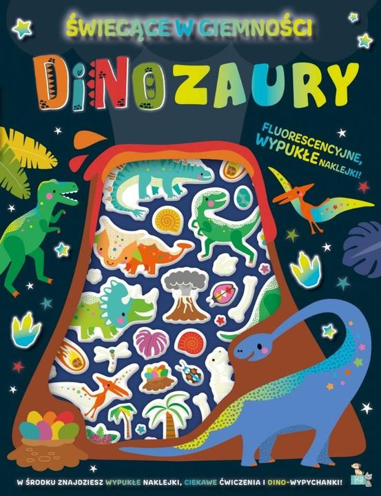 MD Creative Im Dunkeln leuchtende Dinosaurier-Aufkleber