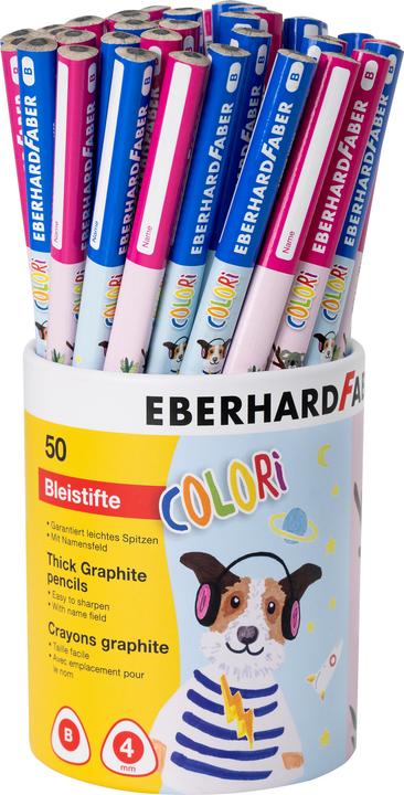 Produktbild EberhardFaber Schreiblernbleistift Colori 50er (B, HB, 50x)