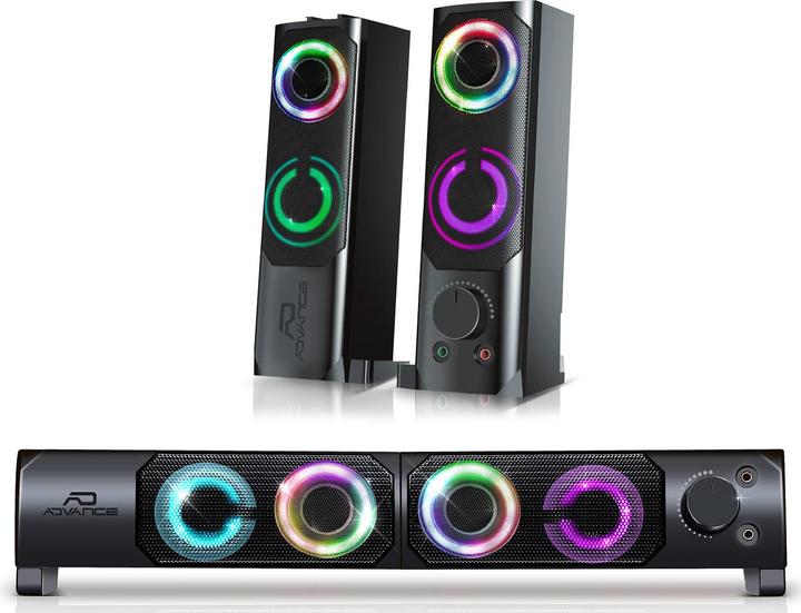 Actual product image Advance Soundphonic 2.0 RGB ADV-SPEAKER-RGB
