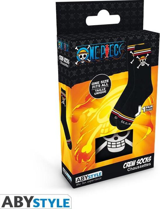 Produktbild One Piece - Socks - Black - Skull (Einzelpack, 38 - 43)