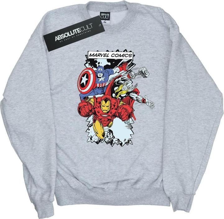 Image du produit - Sweat COMIC CHARACTERS - Homme (XL)