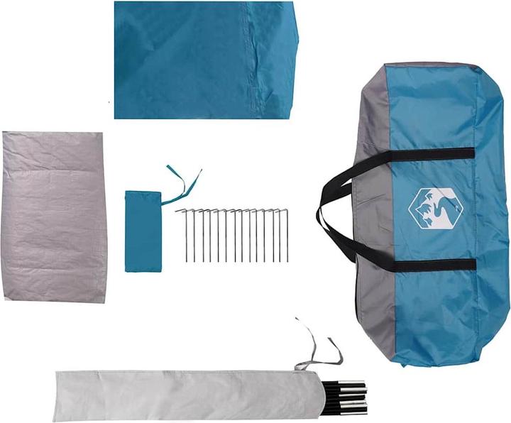 Immagine prodotto vidaXL Tenda Tipi per famiglie 8 persone Impermeabile (4.20 kg, 8 persone)