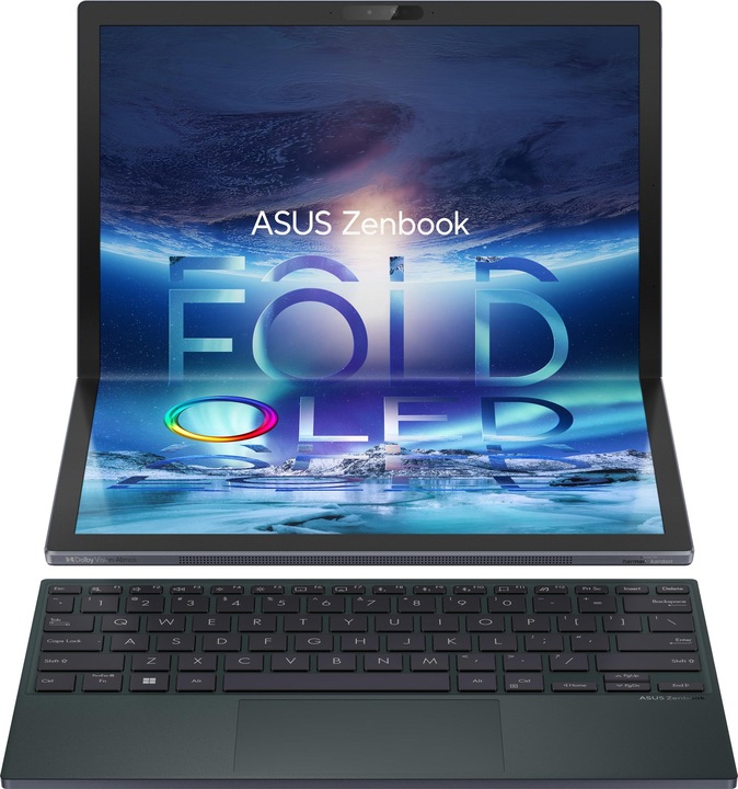 ASUS Zenbook 17 Fold OLED 90NB0WX1-M001A0 -17.3"" 2.5K OLED 165Hz, i7-1250U, 16GB RAM, 1TB SSD, Windows 1 (17.30", Intel Core i7-1250U, 16 GB, 1000 GB)