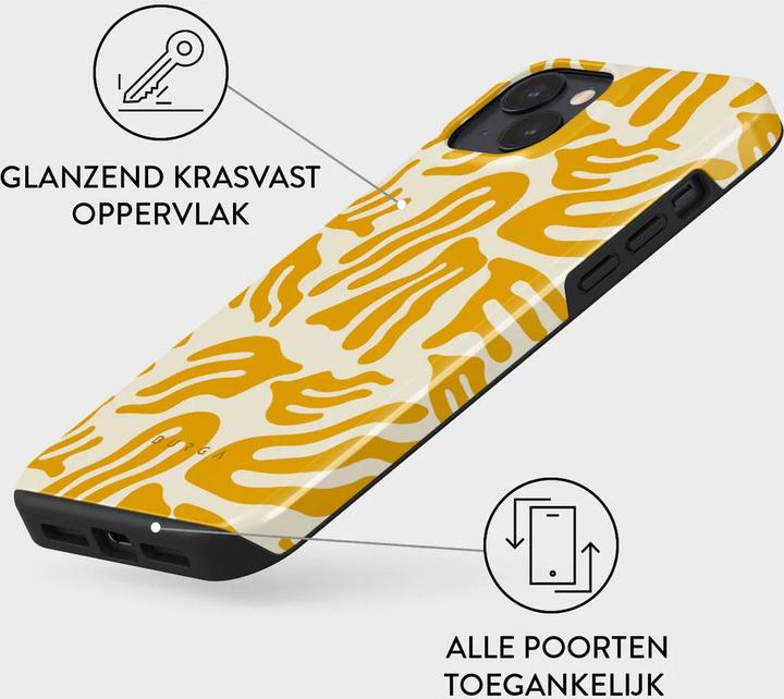 Actual product image Burga Tough Case Apple iPhone 14 - Sunbeams (Apple iPhone 14)