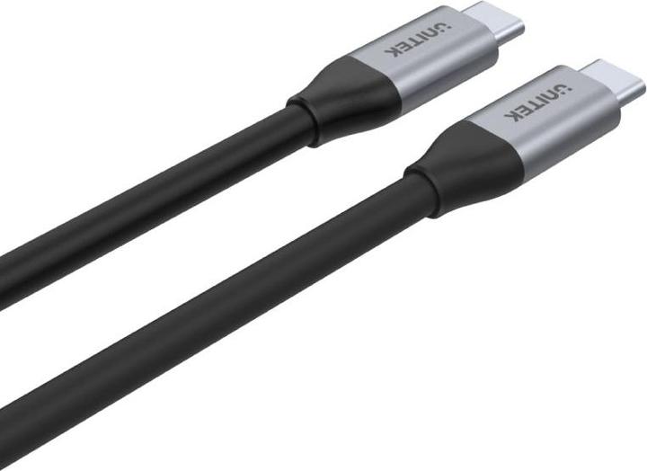Image du produit Unitek USB USB-C - USB-C cable 2 m silver (C14091ABK) (2 m, USB 3.1, 100 W)