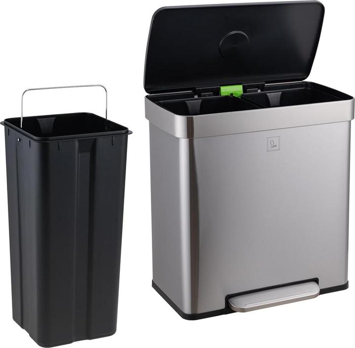 Produktbild Svita Tretmülleimer LT2X30 mit Softclose-Deckel (2 Fächer) (60 l)
