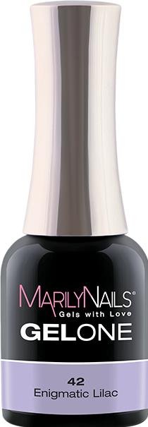Image du produit Marily Nails GELONE - 42 Enigmatic Lilac (Enigmatic Lilac, Vernis à ongles effet gel)