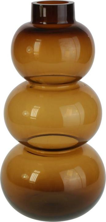 Werner Voss Vase en verre brun 18x37cm (1x)