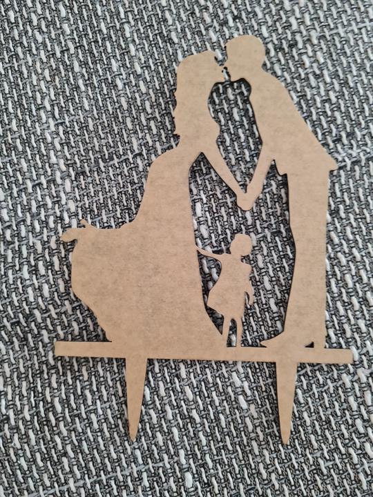 Image du produit Figure 'Les mariés et les enfants à la mère'.