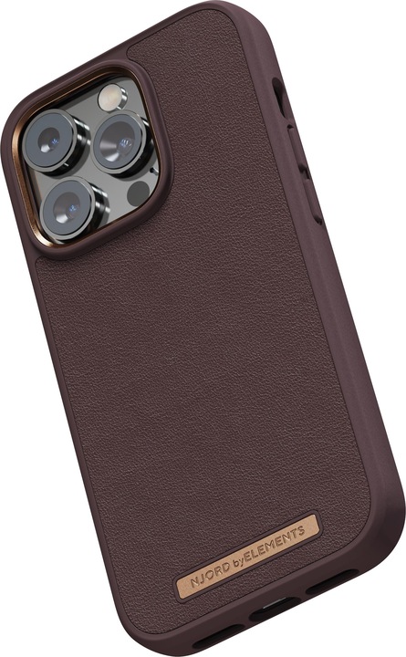 Produktbild Njord Genuine Leather Case Iphone 14 (Apple iPhone 14 Pro)