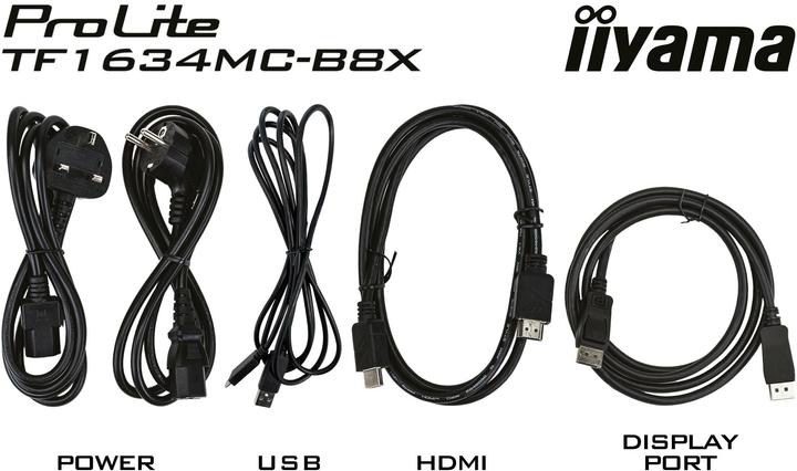 Actual product image iiyama TF1634MC-B8X (1920 x 1080 pixels, 15.60")