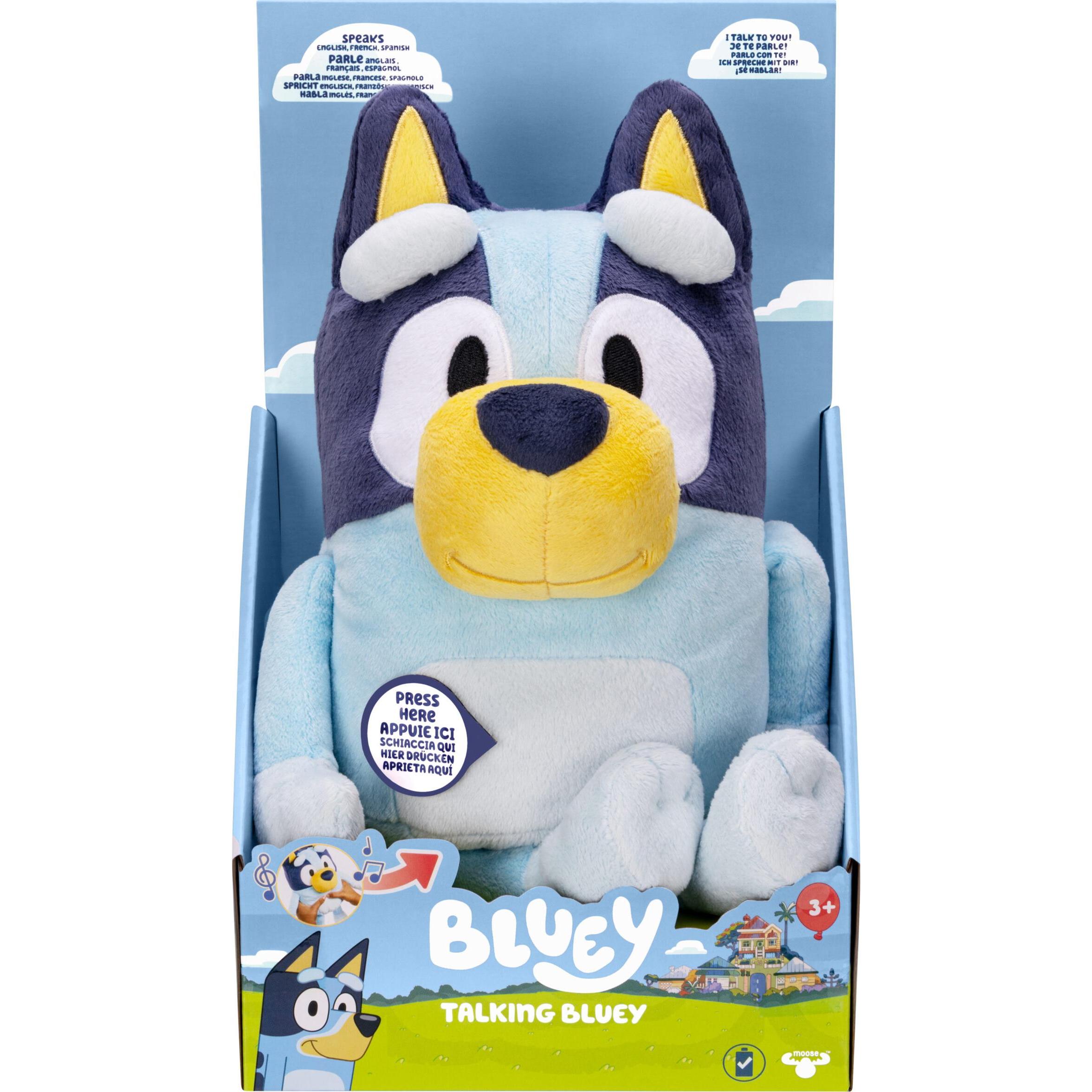 Thumbnail - Moose Bluey - Talking plush (31 cm)