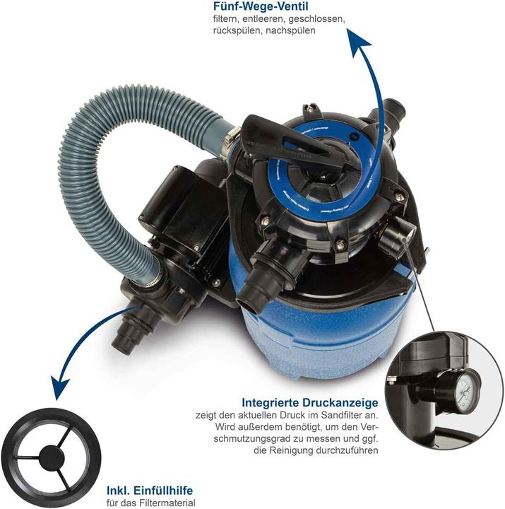 Produktbild Scheppach PSFA15 Sandfilteranlage