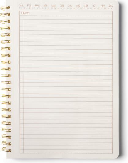 Image du produit Designworks Juniper (21 x 29,5 cm, À rayures, Couverture souple)