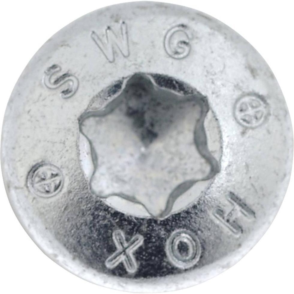Thumbnail - SWG, Schrauben, Hox 175 740 050 63 Holzschraube 4 mm 50 mm T-Profil Stahl verzinkt 50 St (50 Schrauben pro Stück)