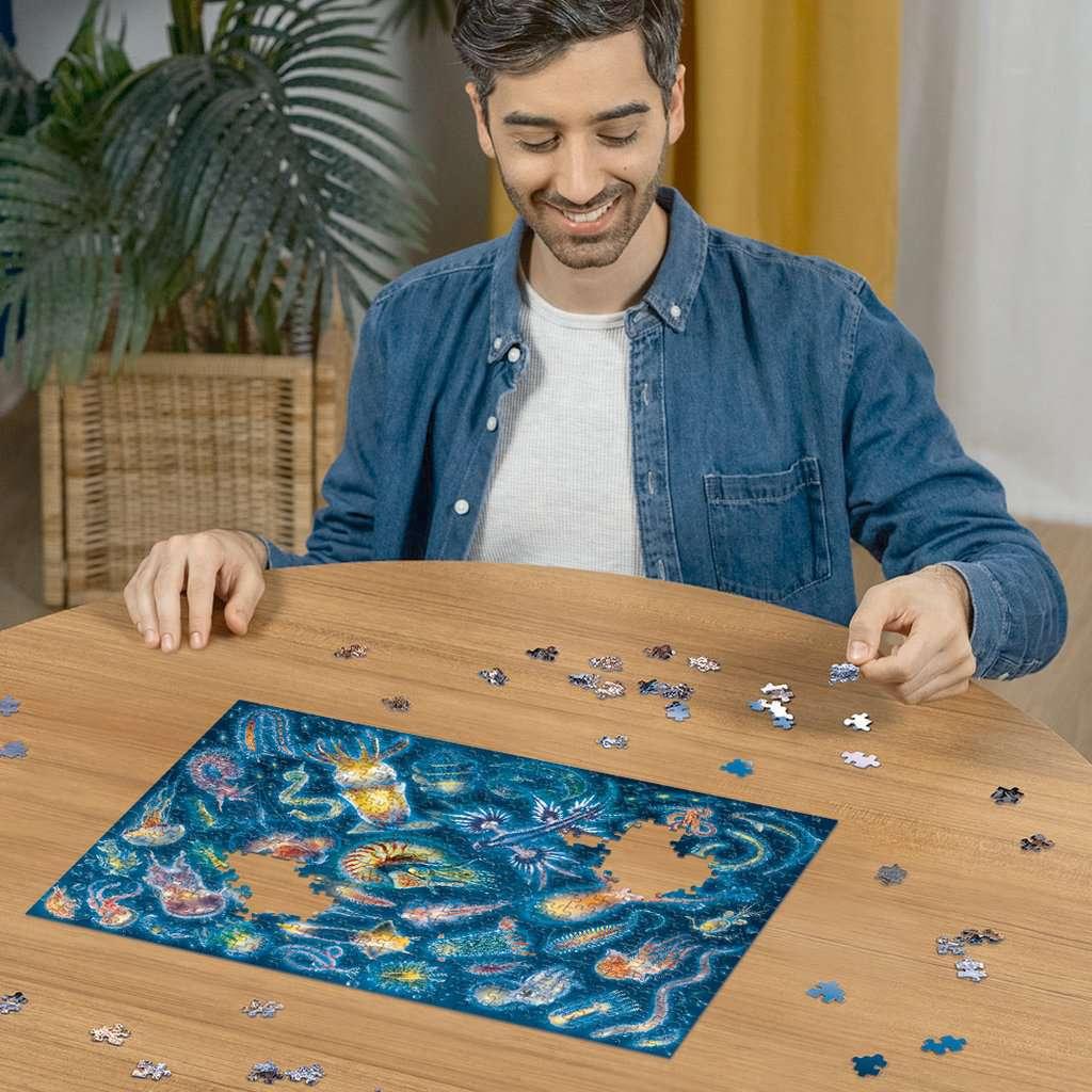 Thumbnail - Ravensburger Farbenfrohe Quallen (500 Teile)