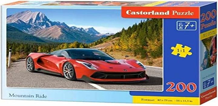 Actual product image Castorland Mountain Ride, Puzzle 200 pieces (200 pieces)