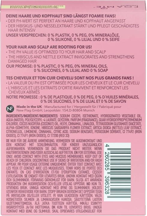 Produktbild Foamie Festes Shampoo Hibiskiss (Festes Shampoo)
