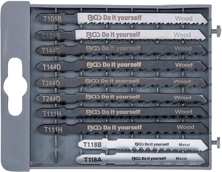 Productafbeelding BGS Decoupeerzaagbladenset | 10 stuks.