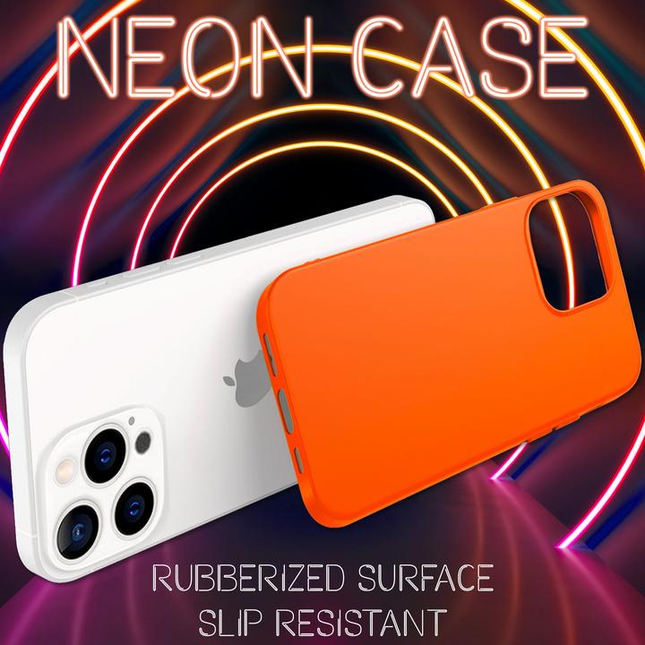 Productafbeelding Nalia Neon Silicone Hoesje (Apple iPhone 14 Pro Max)