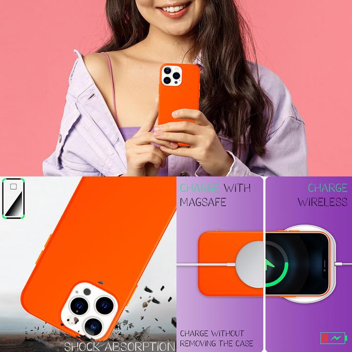 Productafbeelding Nalia Neon Silicone Hoesje (Apple iPhone 14 Pro Max)