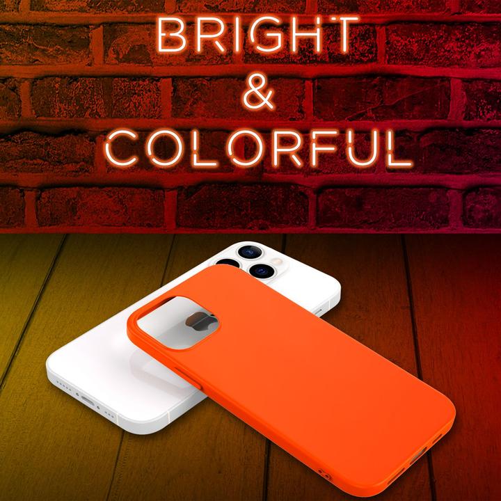Productafbeelding Nalia Neon Silicone Hoesje (Apple iPhone 14 Pro Max)