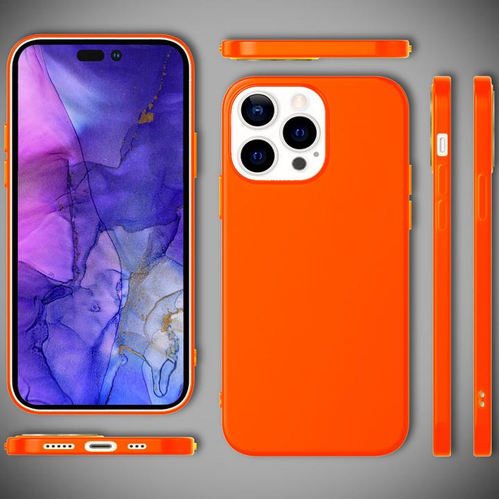 Productafbeelding Nalia Neon Silicone Hoesje (Apple iPhone 14 Pro Max)