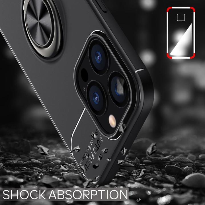 Produktbild Nalia Matte Ring Silikon Hülle (Apple iPhone 14 Pro Max)