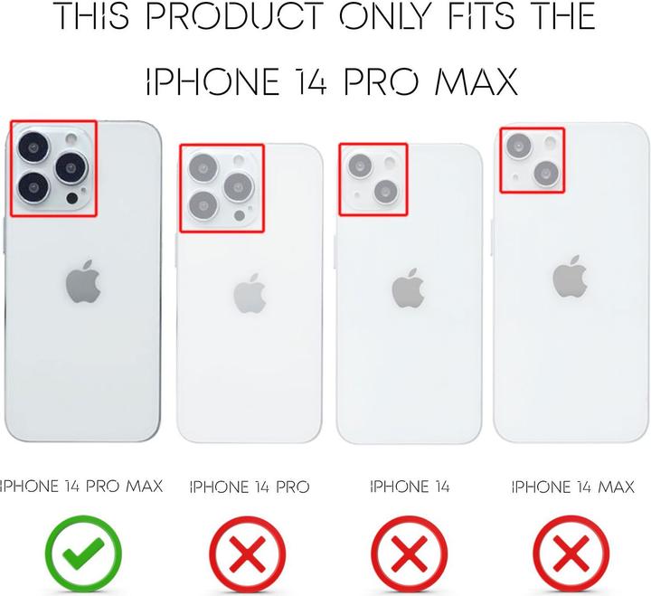 Image du produit Nalia Housse en silicone aspect cuir (Apple iPhone 14 Pro Max)