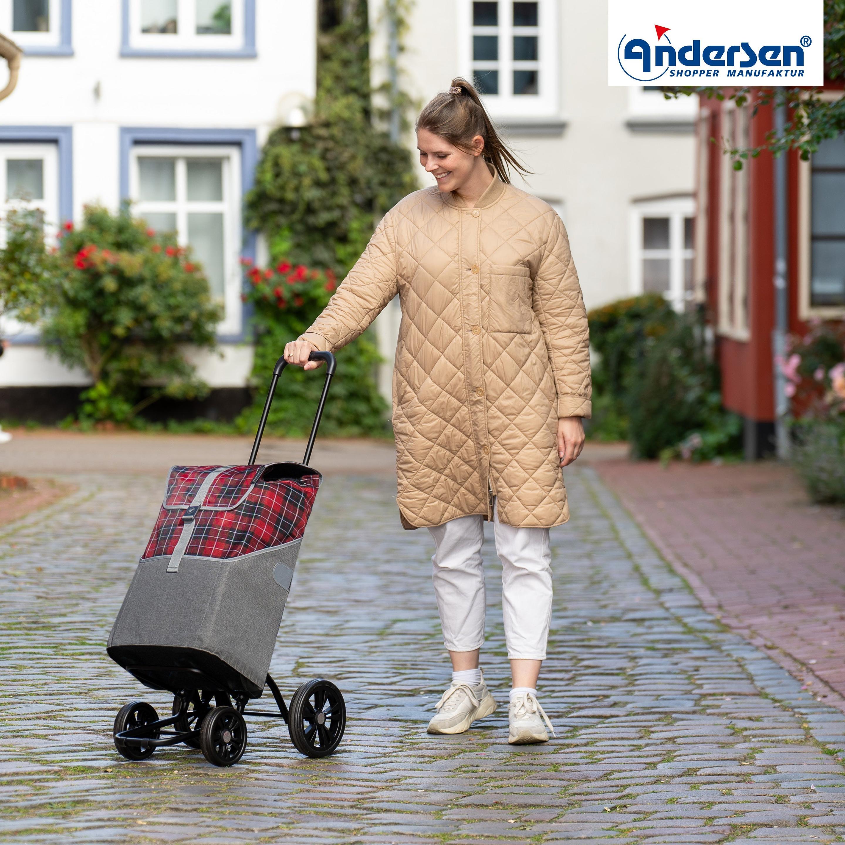 Thumbnail - Andersen, Einkaufshilfe, Quattro Shopper Gese, Rot