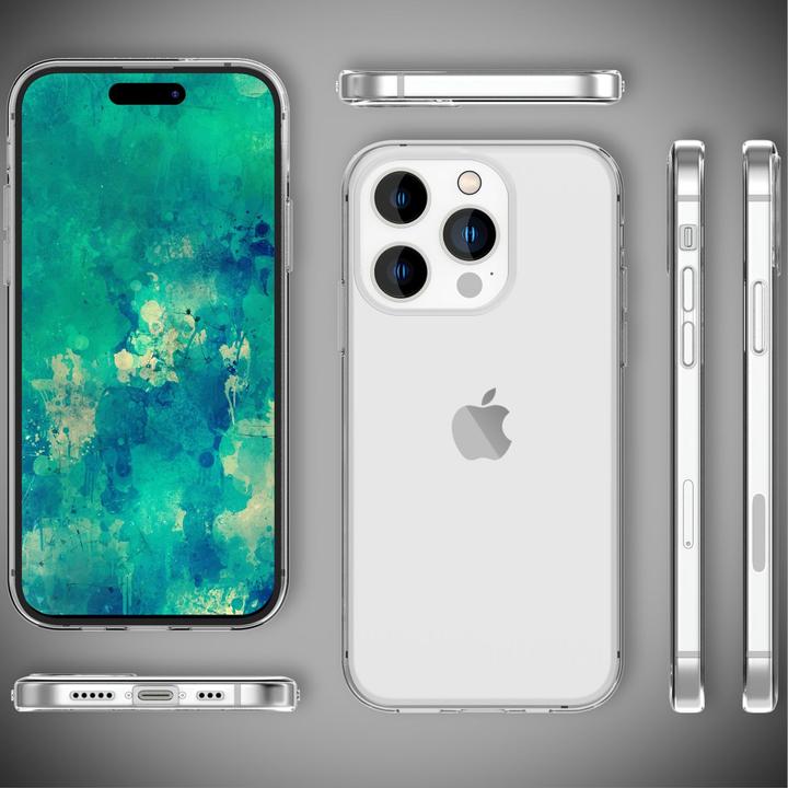 Produktbild Nalia Klare Transparente Silikon Hülle (Apple iPhone 14 Pro Max)