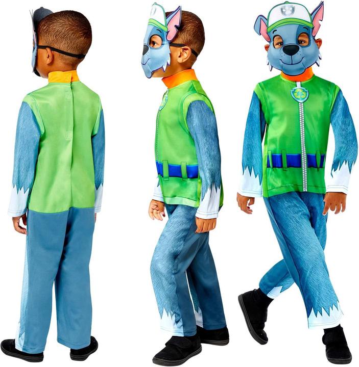 Actual product image Amscan Paw Patrol Kids Costume Rocky 4-6 years (110)