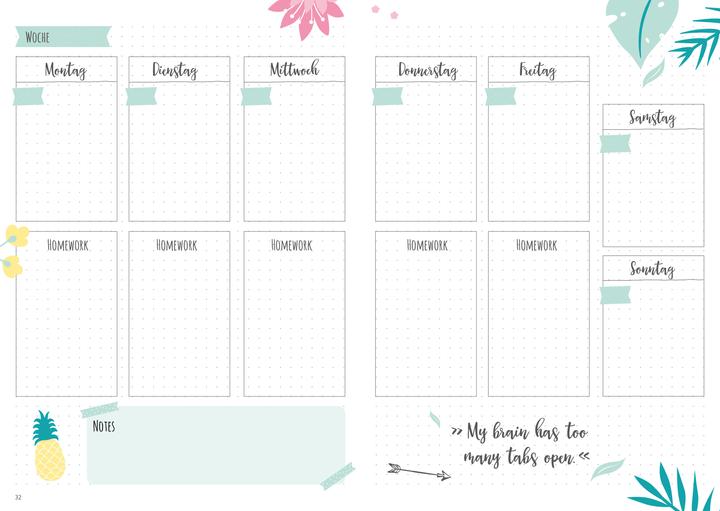 Image du produit Mon journal de bord à remplir et à concevoir (Pointillés, Couverture souple)