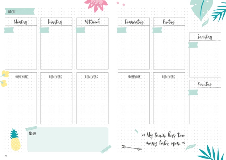 Actual product image My Bullet Journal to fill in and design (Hardcover, German)