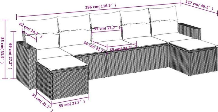Produktbild vidaXL Jessie